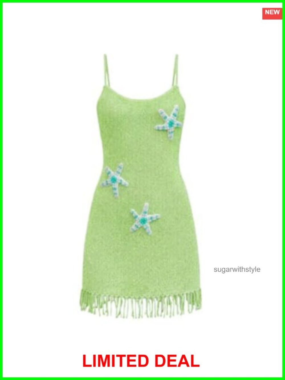 Spaghetti Strap Mini Dress Sleeveless V-Neck A-Line Pull On Summer Vacation